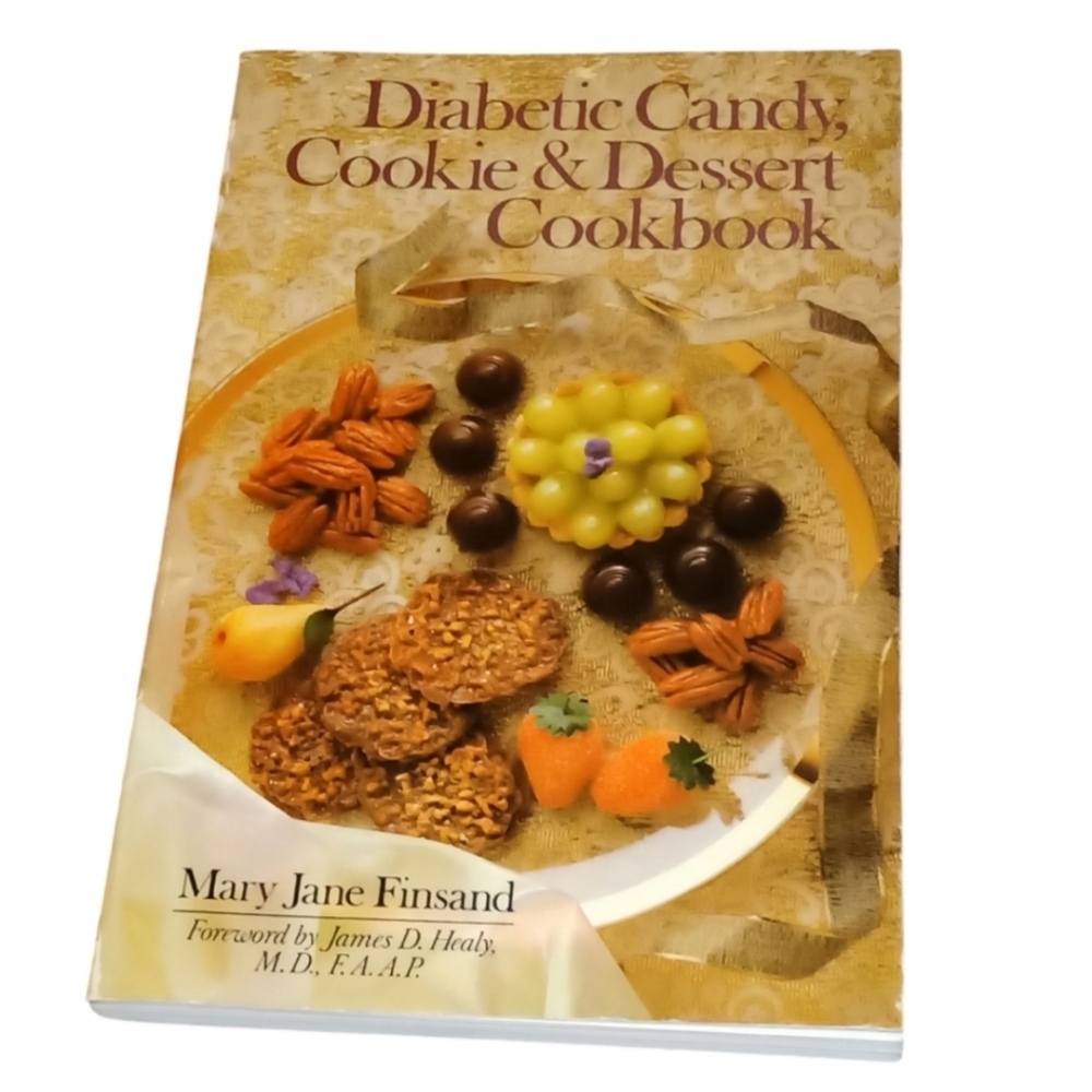 🦜 2/$10 Diabetic Candy, Cookie & Dessert Cookbook Recipe Page